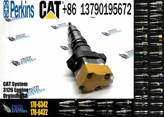 High Quality Excavator Parts Diesel Fuel Injector 178-6342 10R-1257 for Cat Caterpillar Engine 3126 3126B 3126E