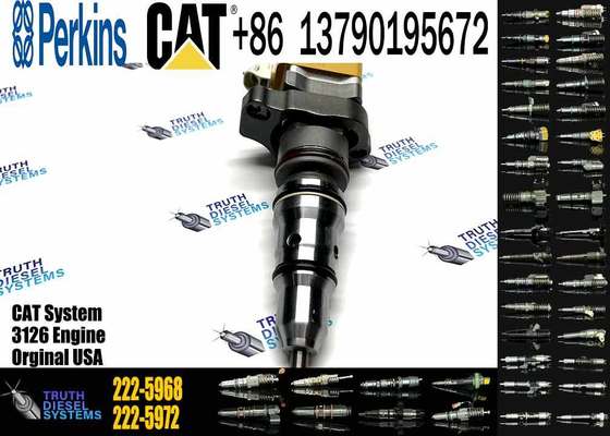 222-5968 10R-1306 2225968 10R1306 High Quality Excavator Parts Diesel Fuel Injector for Cat Caterpillar Engine 3126 3126B 3126E