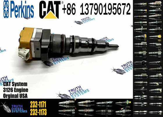 Diesel Engine Fuel Injector 232-1171 2321171 for CAT 3126 Series Excavator Engine