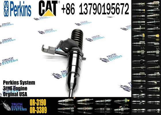 Excavator Accessories Fuel Injector 7E-8729 0R-3190 for CAT 3114 Engine CAT E200B for Construction Machinery