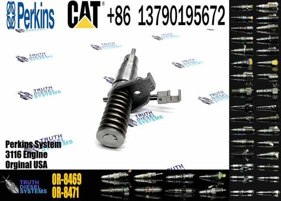 Trustworthy Fuel Injector 0R-8469 0R8469 for Caterpillar CAT Engine 3114/3116 Series