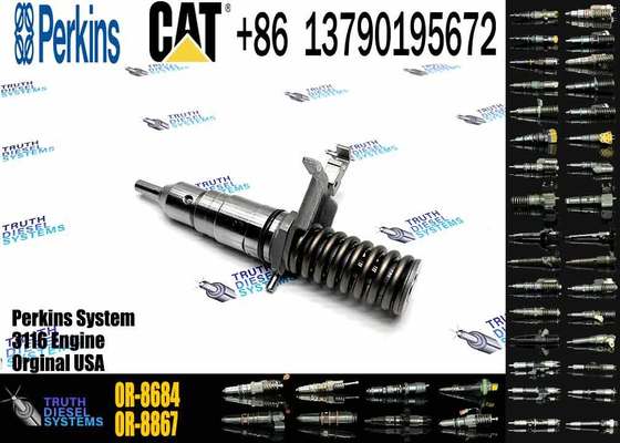 Fuel Injector 127-8218 1278218 0R-8684 for CAT 962G 950G 960F 535B 525B 3114 3116 3126 Engine Injector Assembly
