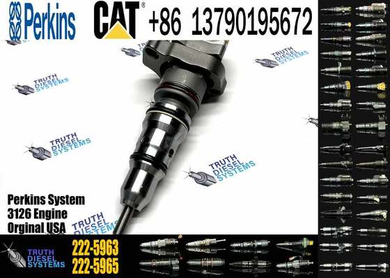 Factory Direct Stable Performance High-quality diesel Engine Injector 222-5963 10R-1262 Suitable for Cat D5n D6n 3126e