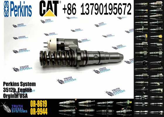 New Caterpillar C3512B Common Rail Diesel Engine Injector Set Including 0R-9944 0R-8619 386-1776 392-0224 Injector Pumps