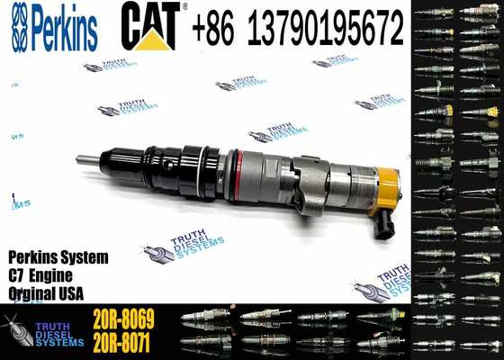 High Quality Fuel Injector 20R-8056 20R-8066 20R-9079 Is Suitable for Caterpillar C7 Diesel Engine