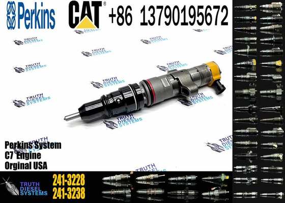 New Excavator Diesel Injector Model 238-8901 328-2586 241-3228 10R-4763 241-3238 Replacement for C-a-t C7 Injector 387-9427