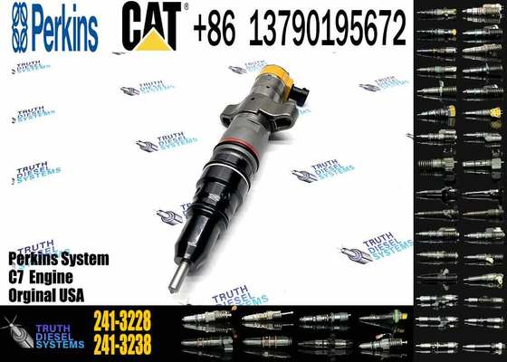 New Excavator Diesel Injector Model 238-8901 328-2586 241-3228 10R-4763 241-3238 Replacement for C-a-t C7 Injector 387-9427