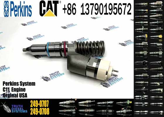 Factory High Quality Fuel Injector for Cat C11 C13 Engine Fuel Injector 249-0712 2490712 Injector 10R-1305 249-0708 249-0707