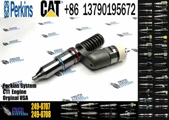 Factory High Quality Fuel Injector for Cat C11 C13 Engine Fuel Injector 249-0712 2490712 Injector 10R-1305 249-0708 249-0707