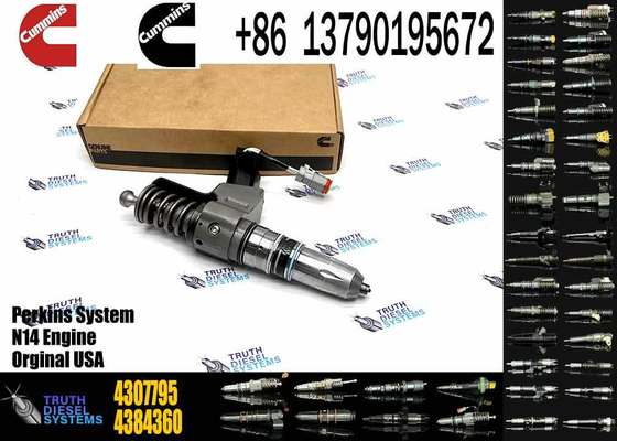 New Stainless Steel Fuel Injector for N14 Diesel Engine (3080931F 3087558F 4307795 6087807)