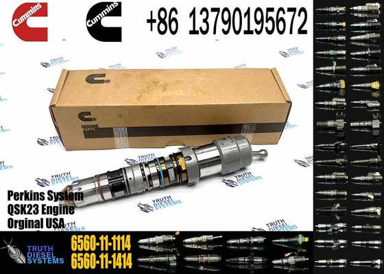 Durable Fuel Injector Assembly 6560-11-1114 6560111114 for Cummins Engine QSK23 Series