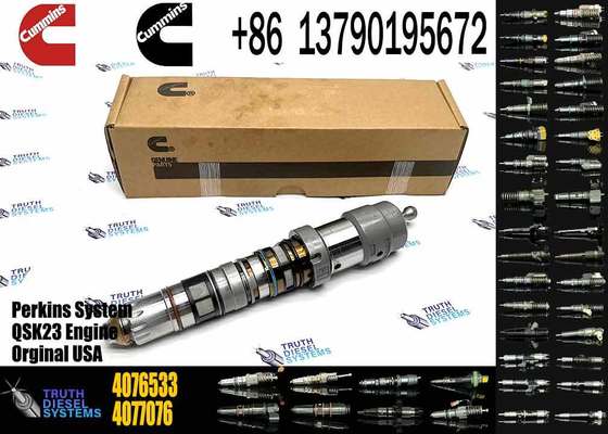 Excavator Parts Common Rail Fuel Injector 4326781 4088428 for Cummins Engine QSK45 QSK60 Injector 4088428 4076533
