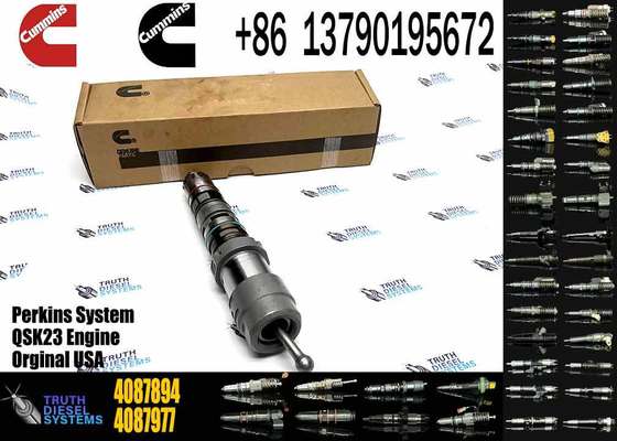 New Construction Machinery Fuel Injector QSK23 for CUMMINS Diesel Engine with Part 4928346 4928349 4010025 4087894 4928348