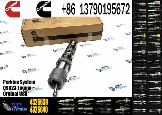 Mining Construction Machinery Marine Heavy Equipment Truck Diesel Engine Parts QSK78 Fuel Injector 4326639