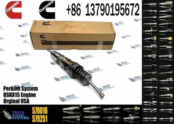 Recommend Fuel Injector Assembly 570016 for Scania HPI Series Matching Diesel