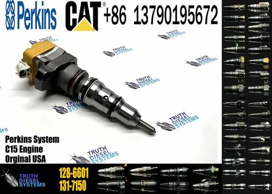 ORIGINAL Excavator Accessories 3PCS Fuel Injector 128-6601 178-0199 for Caterpillar CAT 3126 322C DHL Ship Free