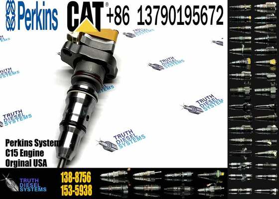 138-8756 20R-4147 Diesel Fuel Injector for 3408E 3412E Engine 771D 773D 775D Truck Common Rail Fuel Injectors 1388756 20R4147
