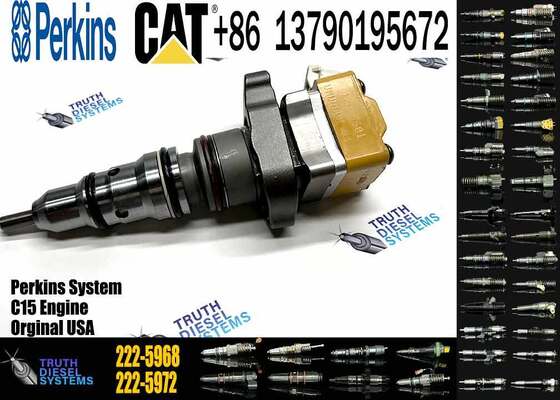 Excavator Engine Parts Fule Injetor 222-5968 169-7408 174-7527 222-5967 20R-0760 232-1175 173-9272 for 3412E 3408 Fuel Injector