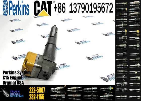 Excavator Engine Parts Fule Injetor 169-7408 174-7527 222-5967 20R-0760 232-1175 173-9272 for 3412E 3408 Fuel Injector