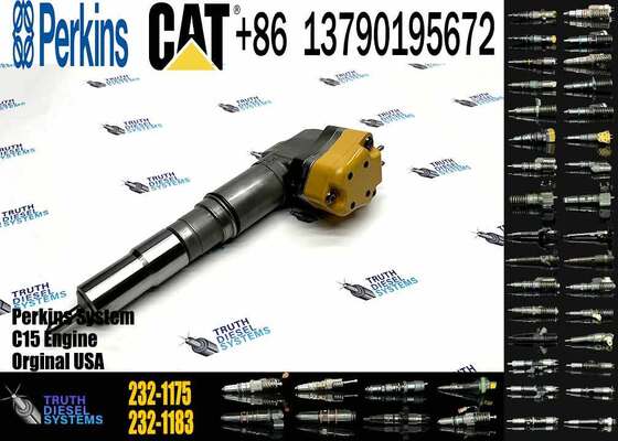 Excavator Engine Parts Fule Injetor 169-7408 174-7527 222-5967 20R-0760 232-1175 173-9272 for 3412E 3408 Fuel Injector