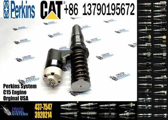 Common Rail Fuel Injector 437-7547 20R-2296 CAT 793C 793D Injector for Caterpillar Machinery Diesel Engine Parts