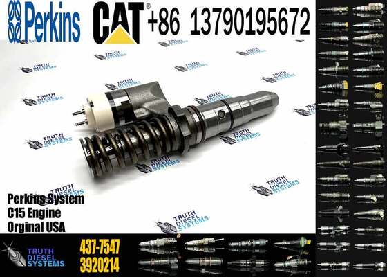 Common Rail Fuel Injector 437-7547 20R-2296 CAT 793C 793D Injector for Caterpillar Machinery Diesel Engine Parts