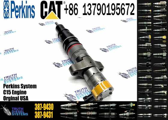 Manufacture Common Rail Fuel Injectors 387-9430 10R-4761 3879430 10R4761 for Cater-pillar C7 C9