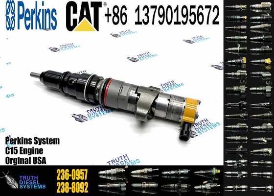 E330D E336D Excavator Common Rail Fuel Inyector Nozzle diesel Injector 236-0957 10R-9002 for Cater-pillar C9 Engine