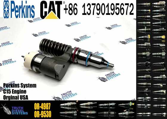 Excavator Parts Diesel C12 Engine Injector 208-9160 0R-9595 1OR-1814 OR-4987 161-1785 New Stainless Steel Injector for Excavator