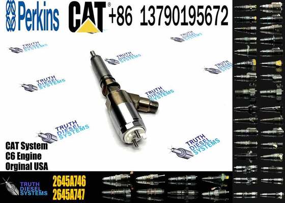 In Stock E320D Excavator Parts Diesel Fuel Injector 2645A746 320-0677 3200677 for C6.6 Engine