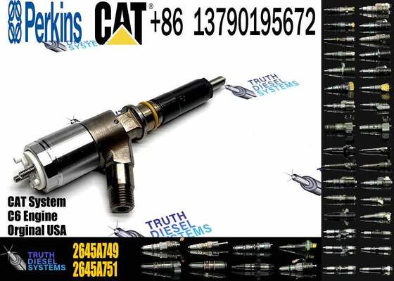 High Quality Fuel Injector for Ca-terpillar 323D Excavator Perkins Engine 2645A735 2645A719 2645A749 3200690 320-0690 10R7673