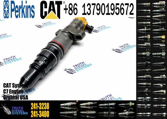 Brand New Unused Caterpillar C7 Fuel Injector 241-3238 241-3239 241-3400 10R-4763 for Construction Machinery Parts Made in China