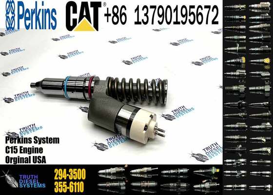 Excavator Parts Diesel New C-aterpillar C15 Engine Fuel Injector 235-1400 294-3500 356-1367 356-1373 359-4050 Stainless Steel