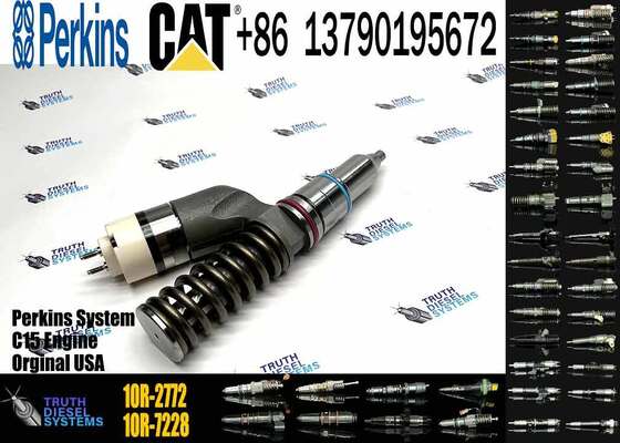 Original GP Fuel Injector 10R-2772 T430594 253-0618 Fits for Caterpillar Perkins Engines C18 C15