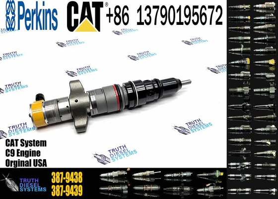 387-9433 Excavator Parts E336D E330D C9 Engine Common Rail Fuel Injector 557-7633 387-9438 387-9432 3879433 10R-7222 20R-8064