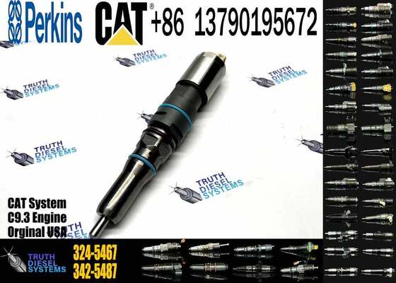 New Condition Aluminum Diesel Fuel Injector Model 304-3637 324-5467 342-5487 363-0493364-8024 Injection Valves for Engine Fuel
