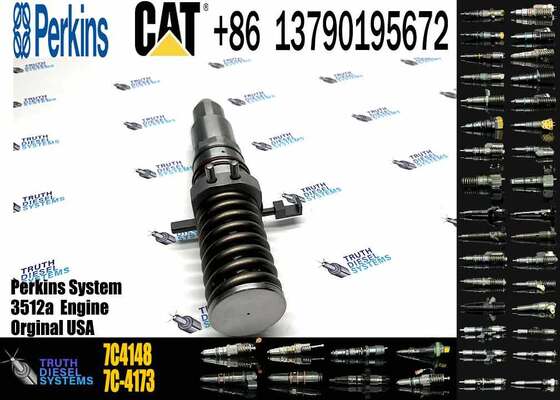 3512 E3512 Fuel Injector Assembly 4P9075 4P9076 7E6408 4P9077 9Y3773 7C4148 6L4357 6L4355 6L4360