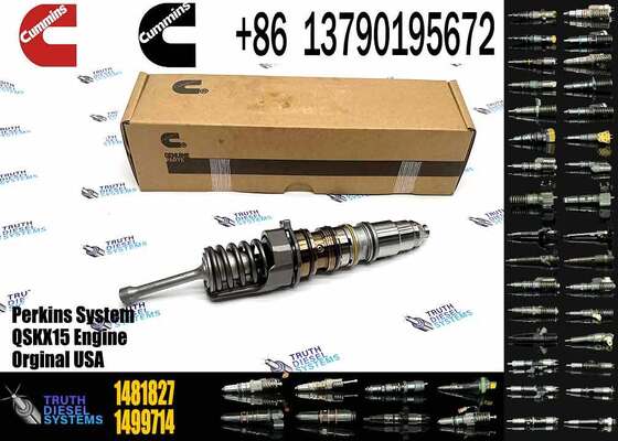 New Construction Machinery Fuel Injector for QSKX15 Diesel Compatible for CU-MMINS Diesel Engine Part Numbers 1481827 1529790