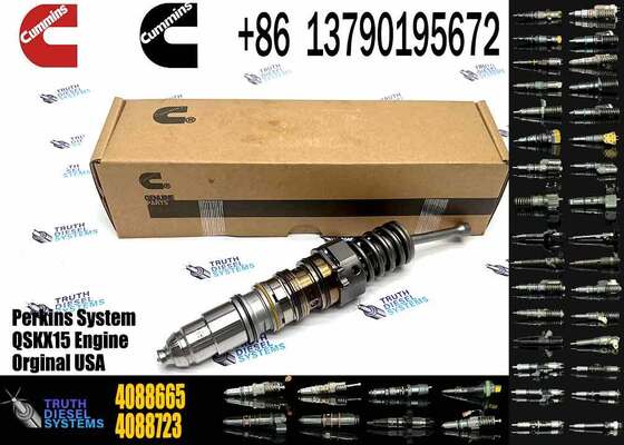 Genuine New for Cu mmins ISX QSX15 CM870 CM871 Engine Diesel Engine Fuel Injector 4088665 for Heavy Duty Truck Excavator Parts