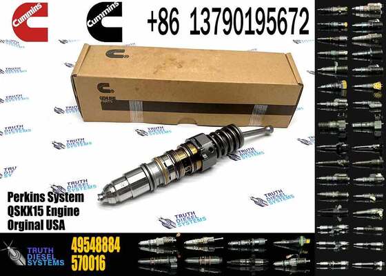 Construction Machinery PartsFuel Injector for QSKX15 Diesel 1511696 1529790 49548884 4954644For CUM-MINS Diesel Engine