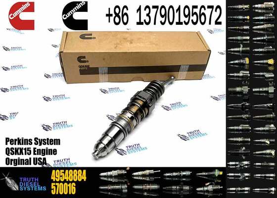 Construction Machinery PartsFuel Injector for QSKX15 Diesel 1511696 1529790 49548884 4954644For CUM-MINS Diesel Engine