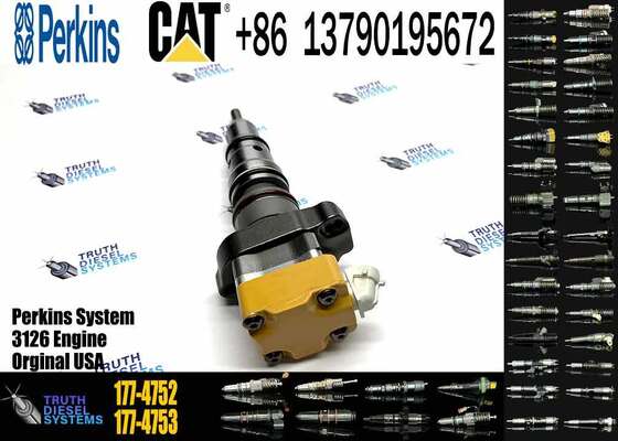 Excavator Injector 178-6343 1786343 177-4753 1774753 177-4752 1774752 171-9704 for 3126 Engine Parts Diesel Nozzle Assembly