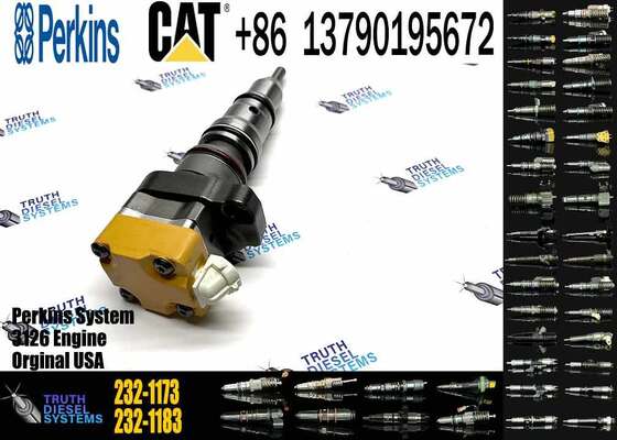 New Cate-rpillar C3126 Common Rail Diesel Engine Injector 232-1173 232-1183 Injector for Cater-pillar C3126 Common Rail