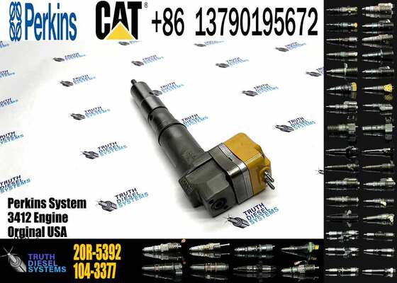 New 3412 Diesel Engine Fuel Injector 111-7916 198-4752 20R-5392 198-6877 232-1170 for Excavator Parts Condition New