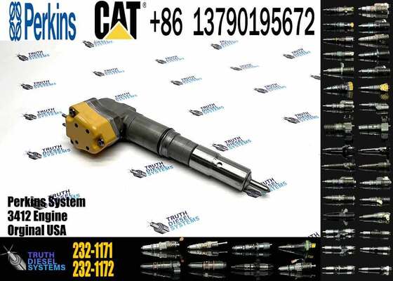 Excavator 3408 3412E Diesel Engine Fuel Injector 232-1171 2321171 10R1267 INJECTOR GP