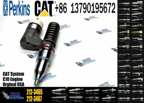 ORIGINAL Fuel Injector 10R-0961 212-3465 for  C-AT Engine C-10 3176 3176C 3196 Challenger 65E 75D 85D