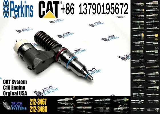 Excavator Injector 212 3467 2123467 212-3467 for C10 Engine Parts Diesel Nozzle Assembly