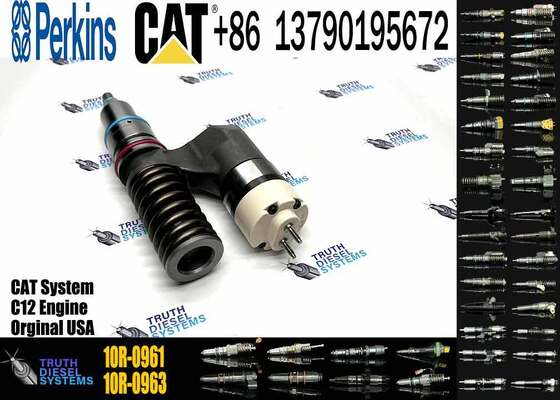 New Condition C12 Engine Diesel Fuel Injector 10R-0961 212-3469 203-3464 317-5279 350-7555 for Excavator Parts
