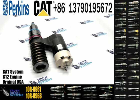 New Condition C12 Engine Diesel Fuel Injector 10R-0961 212-3469 203-3464 317-5279 350-7555 for Excavator Parts