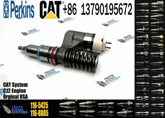 Excavator Fuel Injector 116-8866 116-5425 137-2500 147-0373 153-7923 170-5252 194-5083 194-5080 203-7685 for C12 E345B Injector